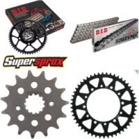Chain Kit - Steel - for: HONDA NX650 Dominator 25KW 91-94 15-50-112 DID520ZVM-X endless