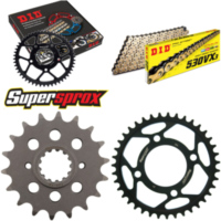 Chain Kit - Steel - for: HONDA CB750 C 80-83 18-39-104 DID530VX3(G&B) rivet