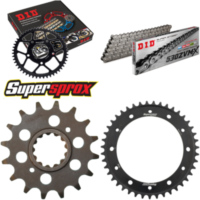 Chain Kit - Steel - for: HONDA VFR800 /CBS-ABS VTEC 02-06 16-43-110 DID530ZVM-X rivet