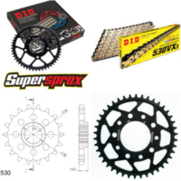 Chain Kit - Steel - for: HONDA CBX1000 Pro Link 81-82 18-42-108 DID530VX3(G&B) rivet