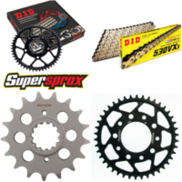 Chain Kit - Steel - for: HONDA CB1000 F Big, Super Four 93-96 17-42-116 DID530VX3(G&B) rivet