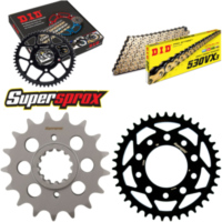 Chain Kit - Steel - for: HONDA CB1100 R 82-83 17-39-104 DID530VX3(G&B) rivet