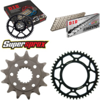 Chain Kit - Steel - HM CRF450 Supermotard 04-06/CRM450 X 13-47-114 DID520ZVM-X(S&S) rivet