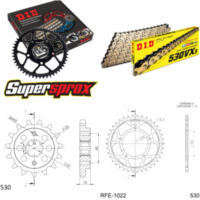 Chain Kit - Steel - for: DUCATI 500 Pantah Sports 82-85/600 Pa 15-38-094 DID530VX3(G&B) rivet