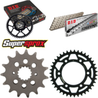 Kettensatz Stahl für: DUCATI 800 Sport /Supersport 03-09/85 15-39-098 DID520ZVM-X(S&S) Niet