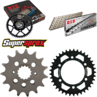 Chain Kit - Steel - for: DUCATI 851 SP 91-91/900 FE 98-98/900 15-37-098 DID520ZVM-X(S&S) rivet