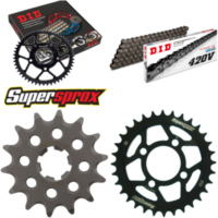 Chain Kit - Steel - for: YAMAHA LB50 80-85 14-32-094 DID420V Clip