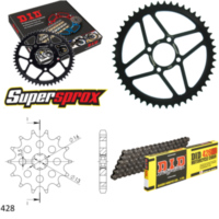 Chain Kit - Steel - for: YAMAHA DT80 MX-S 84-85 13-41-108 DID428HD Clip