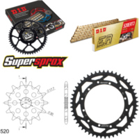 Chain Kit - Steel - for: YAMAHA YZ125 96-96 13-50-112 DID520ERT2(G&G) Clip