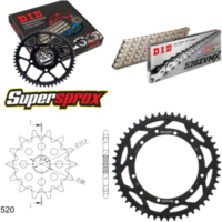 Chain Kit - Steel - for: YAMAHA YZ125 96-96 13-50-112 DID520ZVM-X(S&S) rivet