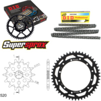 Kettensatz Stahl für: YAMAHA WR125 91-98/YZ125 97-98 13-48-112 DID520NZ Clip