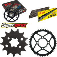 Chain Kit - Steel - for: YAMAHA TT125 R 17``/14`` 02-04 13-49-116 DID428VX Clip