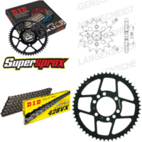 Chain Kit - Steel - for: YAMAHA DT125 LC2 84-84 16-53-126 DID428VX endless