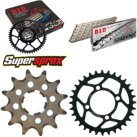 Chain Kit - Steel - for: YAMAHA YFA125 Breeze 89-04/YFM125 Gri 12-32-074 DID520ZVM-X(S&S) rivet