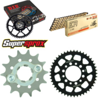 Chain Kit - Steel - for: YAMAHA TW200 89-94 14-45-120 DID428NZ(G&B) Clip
