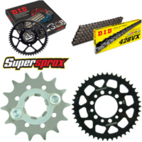 Chain Kit - Steel - for: YAMAHA TW200 89-94 14-45-120 DID428VX endless