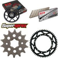 Chain Kit - Steel - for: YAMAHA WR250 91-96/WR250 Z 91-96 14-52-116 DID520ZVM-X(S&S) rivet