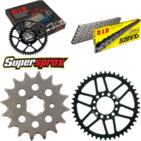 Chain Kit - Steel - for: YAMAHA XT250 80-87 16-46-098 DID520VX3 Clip