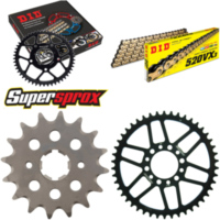 Chain Kit - Steel - for: YAMAHA XT250 80-87 16-46-098 DID520VX3(G&B) rivet