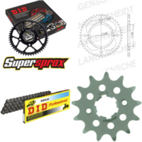Chain Kit - Steel - for: YAMAHA XV125 Virago 97-99 13-47-114 DID520 Clip
