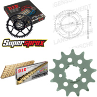 Chain Kit - Steel - for: YAMAHA XV125 Virago 97-99 13-47-114 DID520ZVM-X(G&G) endless