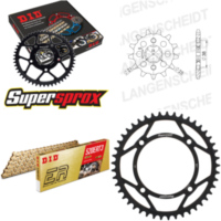 Chain Kit - Steel - for: YAMAHA XV125 Virago 103km/h 97-99 14-45-114 DID520ERT2(G&G) Clip