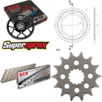 Kettensatz Stahl für: YAMAHA TZR250 87-92 14-41-110 DID520ZVM-X(S&S) Endlos