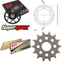 Kettensatz Stahl für: YAMAHA TZR250 87-92 14-41-110 DID520ZVM-X(G&G) Endlos