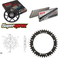 Kettensatz Stahl für: YAMAHA YFS200 Blaster 88-06 13-40-092 DID520ZVM-X Niet