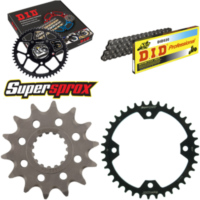 Chain Kit - Steel - for: YAMAHA YFZ450 R 09-15 14-38-098 DID520 Clip
