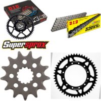 Chain Kit - Steel - for: YAMAHA WR450 F 07-13 13-50-114 DID520VX3 Clip