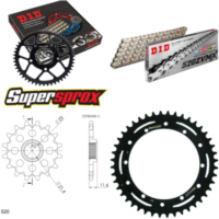 Chain Kit - Steel - for: YAMAHA TT250 R 93-99 14-44-106 DID520ZVM-X(S&S) endless