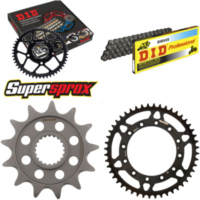 Chain Kit - Steel - for: YAMAHA YZ125 09-15/YZ250 F 01-04 13-48-114 DID520 Clip
