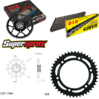 Chain Kit - Steel - for: YAMAHA YBR250 07-13 15-44-132 DID428VX Clip