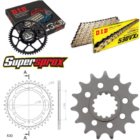 Chain Kit - Steel - for: YAMAHA RD500 LC 84-87 15-38-102 DID530VX3(G&B) rivet