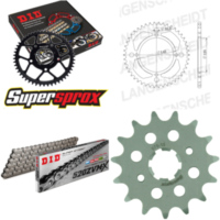 Kettensatz Stahl für: YAMAHA XT550 82-83 15-39-098 DID520ZVM-X Niet