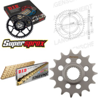 Kettensatz Stahl für: YAMAHA TT600 RE 03-04 15-47-114 DID520ZVM-X(G&G) Endlos