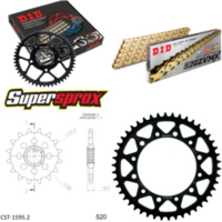 Kettensatz Stahl für: YAMAHA XJ6 Diversion /F 09-15/XJ6 Div 16-46-118 DID520ZVM-X(G&G) Niet