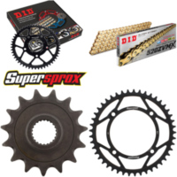 Chain Kit - Steel - for: YAMAHA XT600 E 97-03 15-45-106 DID520ZVM-X(G&G) rivet