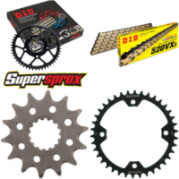 Kettensatz Stahl für: YAMAHA YFM700 R Raptor 06-13 14-38-098 DID520VX3(G&B) Clip