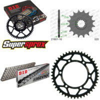 Chain Kit - Steel - for: YAMAHA XTZ Super Tenere 89-98 16-46-112 DID520ZVM-X endless