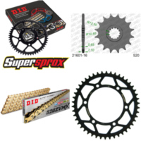 Chain Kit - Steel - for: YAMAHA XTZ Super Tenere 89-98 16-46-112 DID520ZVM-X(G&G) endless