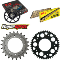 Chain Kit - Steel - for: GILERA GP 800 07-14 22-47-102 DID525VX3(G&B) rivet