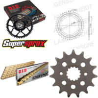Chain Kit - Steel - for: KAWASAKI KR-1 250 88-89 15-40-106 DID520ZVM-X(G&G) rivet
