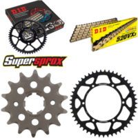 Kettensatz Stahl für: KAWASAKI KX250 92-93 14-49-114 DID520VX3(G&B) Endlos