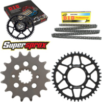 Kettensatz Stahl für: KAWASAKI GPZ400 27PS 85-89 16-42-106 DID520NZ Clip