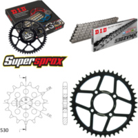 Chain Kit - Steel - for: KAWASAKI Z440 A LTD 80-84 15-45-104 DID530ZVM-X rivet