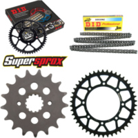 Chain Kit - Steel - for: KAWASAKI KLE500 96-04 17-46-110 DID520NZ Clip