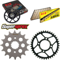 Chain Kit - Steel - for: KAWASAKI Z500 B 79-83 16-40-100 DID530VX3(G&B) rivet