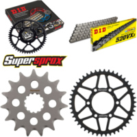 Chain Kit - Steel - for: KAWASAKI ER-6n/f 650 06-15 15-46-114 DID520VX3 Clip
